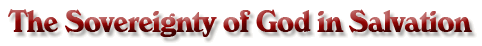 The Sovereignty of God in Salvation